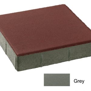บล็อกปูพื้น เอสซีจี รุ่นศิลาเหลี่ยม ขนาด 30X30X6 ซม. สีเทา