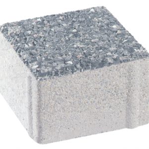 บล็อกปูพื้น เอสซีจี รุ่น ลากูน่า (แพค) ขนาด 10 x 10 x 6 ซม.สีเทา