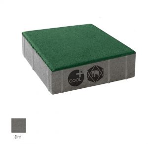 บล็อกปูพื้น เอสซีจี รุ่น ศิลาเหลี่ยม คูลพลัส ขนาด 20 X 20 X 6 ซม. สีเทา