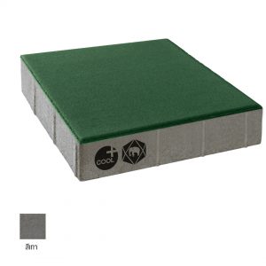 บล็อกปูพื้น เอสซีจี รุ่น ศิลาเหลี่ยม คูลพลัส ขนาด 30 X 30 X 6 ซม. สีเทา