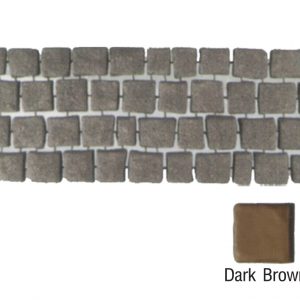 กระเบื้องคอนกรีตปูพื้น เอสซีจี รุ่นคาร์เพทสโตน สี่เหลี่ยม ผิวพ่น สีดาร์คบราวน์ ขนาด 38x92x3.5 ซม.
