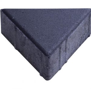 บล็อกปูพื้น เอสซีจี รุ่น ทรีโอ้ ขนาด 20 x 16.8 x 6 ซม. สีดำเข้ม