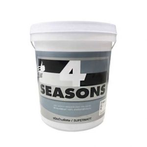 สีทาฝ้า 4 seasons A8000 18 ลิตร ควันบุหรี่
