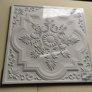 แผ่นฝ้ายิปซั่มพิมพ์ลาย(มงคลทานตะวัน)ขนาด 60x60x0.9ซม.