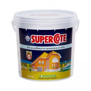 ซูเปอร์โคท สีน้ำอะครีลิค สำหรับภายนอกและภายใน
