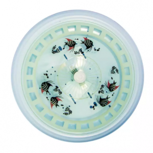 โคมไฟติดเพดาน โป๊ะแก้วใส พิมพ์ลาย รุ่น WL-W14-32W