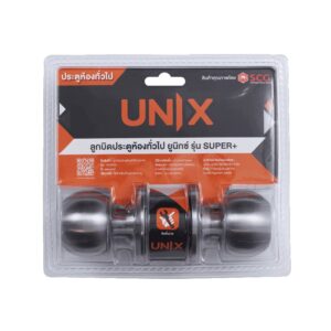 ลูกบิดทั่วไป UNIX Super หัวกลม สเตนเลส